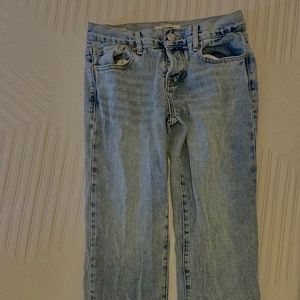 Low rise jeans